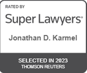 Rated By Super Lawyers | Jonathan D. Karmel | Selected In 2023 | Thomson Reuters